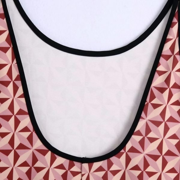 Summer Women Geometric Printing Slim Suspender Midi Dress Female Backless Clothes Leisure Lady Vestido D7919